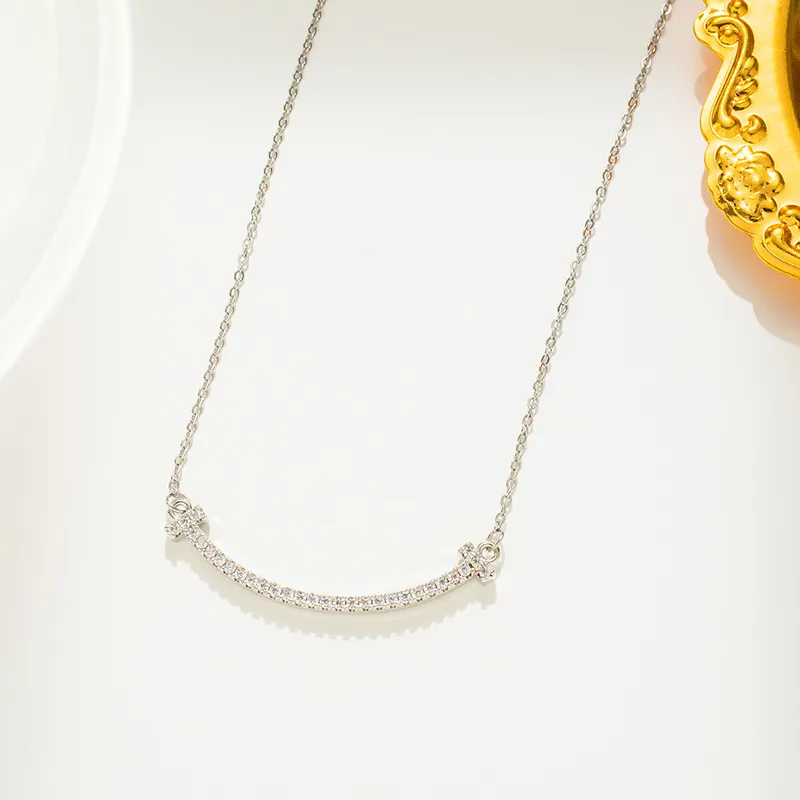 Wholesale PVD Coated Real Gold Plated Geometric Stainless Steel Simple Style Waterproof Non Tarnish Necklace