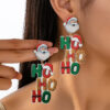 Wholesale Snowman Santa Claus Reindeer Cute Earrings