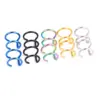 Wholesale 1 Piece Basic Simple Style Solid Color Plating 304 Stainless Steel Ear Cuffs