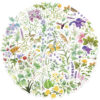 Wholesale 50 INS Chinese Medicine Plant Graffiti Stickers Decorative Guitar Notebook Luggage DIY Waterproof Cross-border