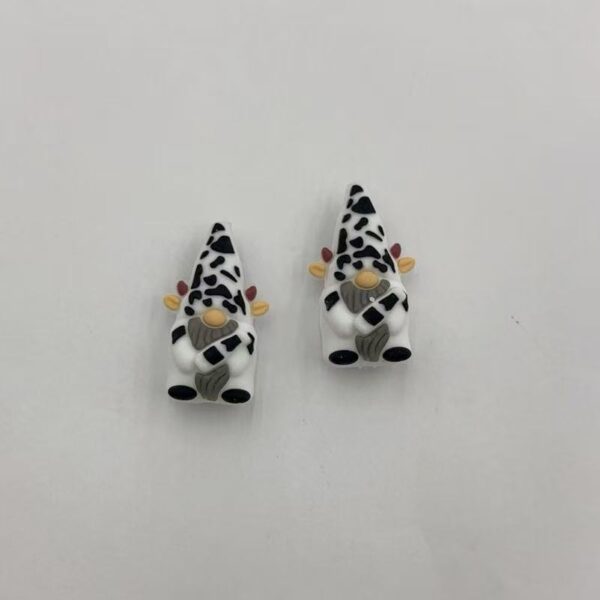 oly-36a98c3d6b4d8ecea6d585fd38b6b588 Wholesale silicone creative beads stereo dwarf silicone beads loose beads factory wholesale in stock