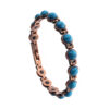 Wholesale Turquoise red copper magnetic bracelet