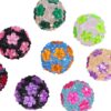 Wholesale Acrylic flower straight hole loose beads DIY accessories