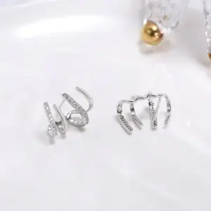 15# D0050 Four Rings / Silver