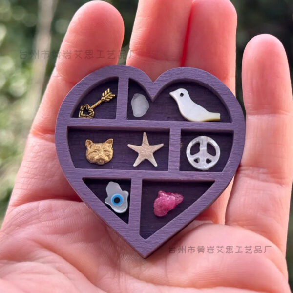 Wholesale Miniature Trinket Shelf Wooden Miniature Jewelry Rack Mini Rare Antique Rack