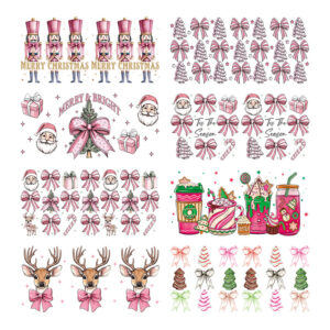 Wholesale Moose 16oz Cup UV DTF Wraps