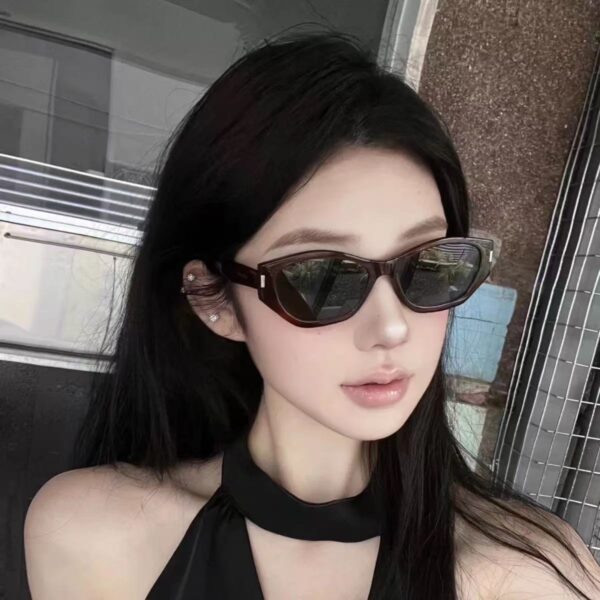 Wholesale Coco Glasses Leopard Cat's Eye Sunglasses Women's 2025 New High-end Sunglasses Anti-UV Moisture