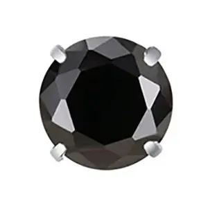 Titanium Natural Color Pointed Base (black Zirconium) / M0.9 Thread*4mm