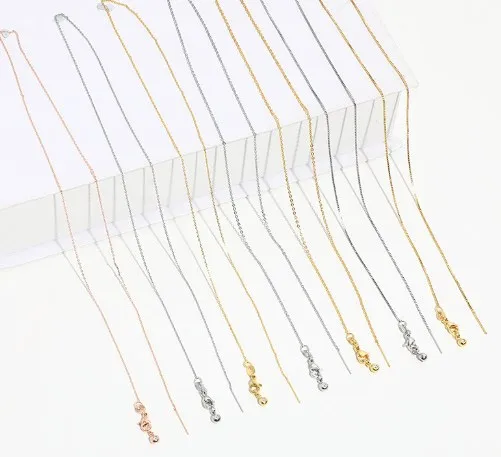 Wholesale Casual Solid Color Copper Gold Plated Necklace In Bulk