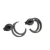 Wholesale PVD Coated 18K Gold Real Gold Plated Moon 304 Stainless Steel Fashion Waterproof Non Tarnish Ear Studs