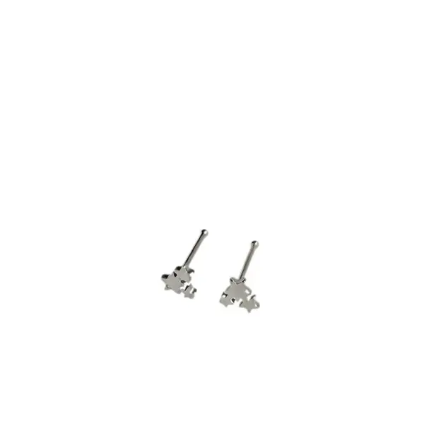 Stainless Steel Nose Nail Nose Ring Nail Piercing Jewelry Fashion Men's And Women's Small Nose Nail Suit Direct Sales Nose Pin