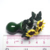 Wholesale 1:12 dollhouse accessories dollhouse mini plant clay flower handmade flower sunflower flower arrangement model