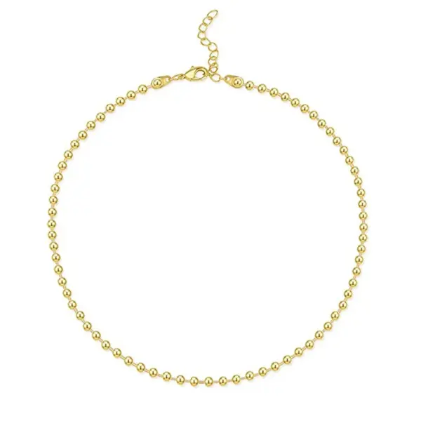14K Gold Plated/Snake Bone Chain/Pearl Chain/Diamond Chain/Cuba Chain/Ball Chain Various Necklaces