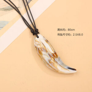 10#Vintage dog teeth