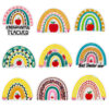 oly-3735f4f5277c49db81878ee98902cee8 Wholesale Teacher's Day Rainbow Pencil Cloth Patch