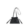 Wholesale Genuine leather small lucky bag one-shoulder crossbody bucket drawstring bag