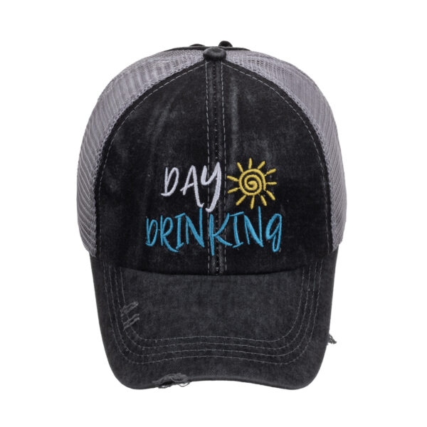 Wholesale Cross-border AliExpress Amazon ebay new letters embroidered horizontal cross net cap baseball cap sun hat B995
