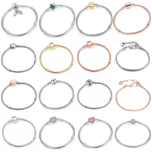 1 Piece Fashion Geometric Copper Plating Bracelets