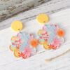 oly-37523c280dad31af233d1c64ee77c23c Wholesale Spring and summer flower leaf pendant earrings acrylic earrings