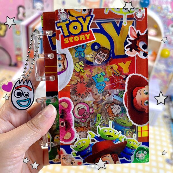 Wholesale [Toy Story] Original Cartoon A7 Loose-leaf Book Rocking Notebook Cute Girl's Heart High Value