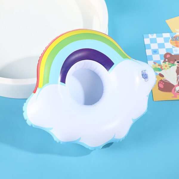 oly-375c19135470f6b6352a34abdff749bc Wholesale PVC inflatable cup holder inflatable water supplies water floating beverage cup holder