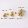1 Pair Basic Simple Style Geometric Plating Copper Ear Studs