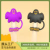 Wholesale Customized New Halloween Straw Cap 10mm Stanley Straw Cap Food Grade Silicone Cartoon Straw Cap