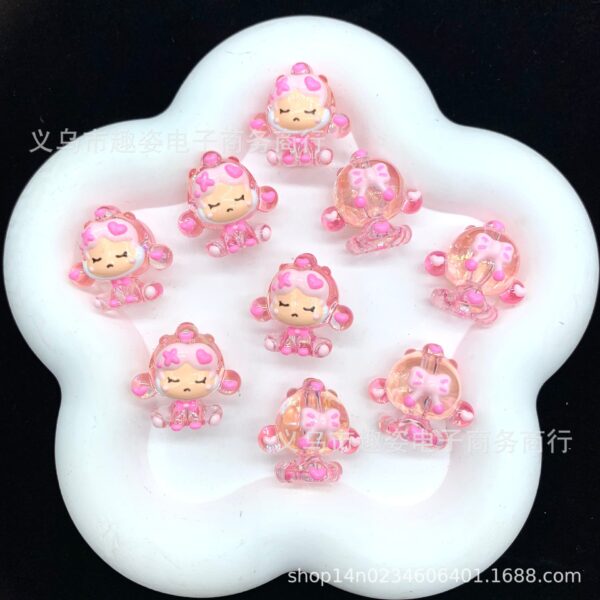 Wholesale 10pcs Heavy Oil Hand-Painted Beads Loose Beads DIY Jewelry OLY Exclusive