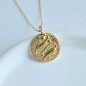 Gold / Pisces-Cross chain