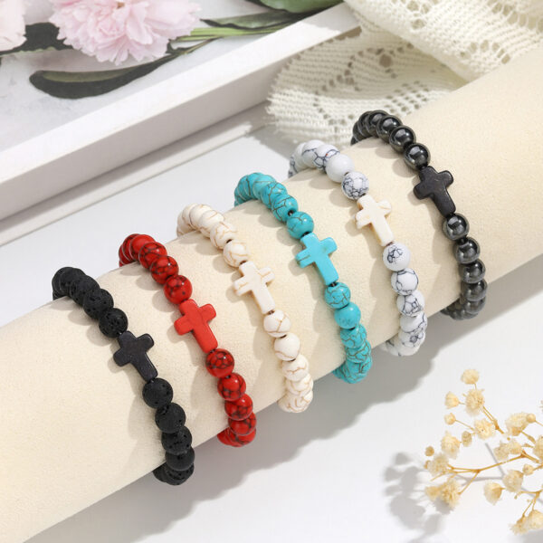 Wholesale Turquoise Cross Bracelet