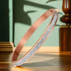 29-D-3 Clay Bracelet / Rose Gold