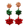 oly-37978bfd80de849f9e7877cc3fbc5d6a Wholesale Christmas colorful red and green earrings