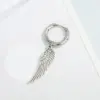 Wholesale Fashion Feather Plating 201 Stainless Steel Alloy No Inlaid Earrings