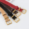 Wholesale Suede leather women's retro cowhide belt