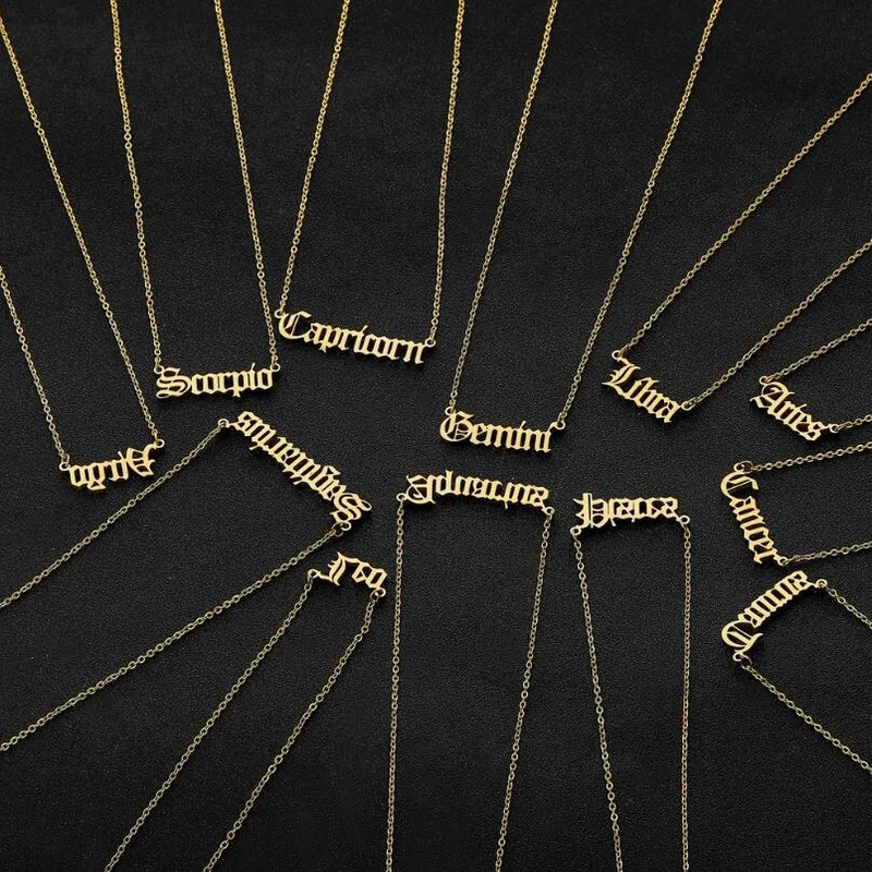 Wholesale Jewelry Fashion Contion 201 Stainless Steel 18K Gold Plated Stainless Steel Necklaces