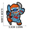 Wholesale Funny Anime Embroider Cloth Stickers Stitch Cartoon Alien Robot Dog Patch Stickers Bag Embroider Stickers Clown Stickers