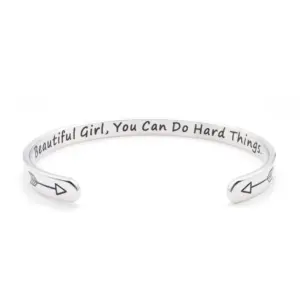 Beautiful Girl, You Can Do Hard Things / 6mm Wide