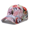 Wholesale Spring and Autumn new floral baseball cap casual versatile men's and women's same peaked cap outdoor sun protection sun protection hat