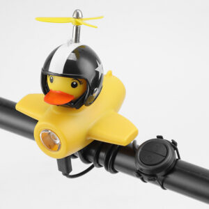 Airplane light with horn + five-star helmet black