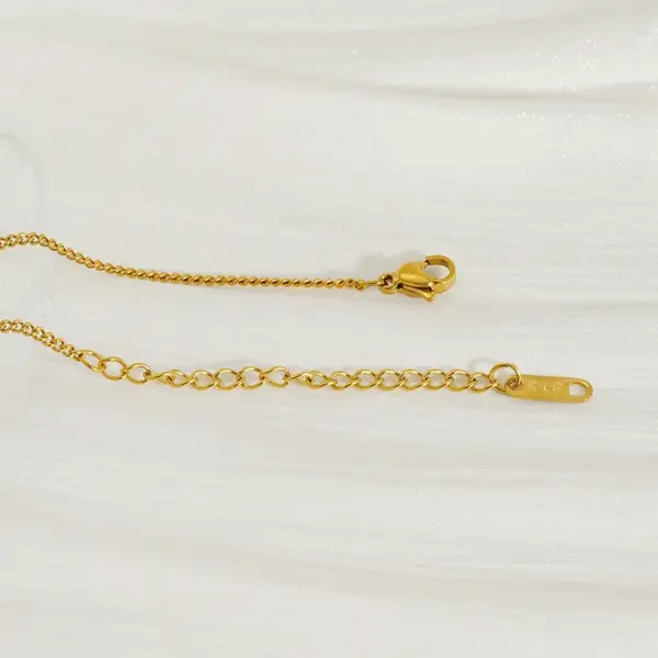 Wholesale Ion Plating (IP) 18K Gold Plated Geometric 304 Stainless Steel Classic Style Waterproof Non Tarnish Earrings Necklace