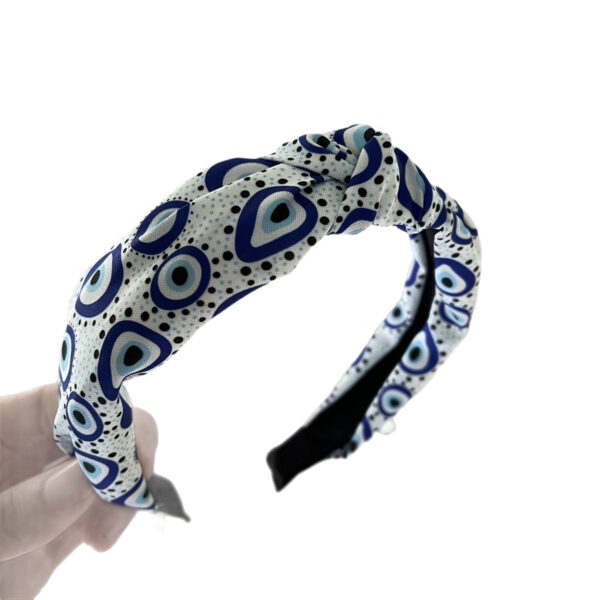 oly-38586725991dbb32fca6ba68f3548312 Wholesale Leopard Print Floral Chiffon Cross Elastic Headband