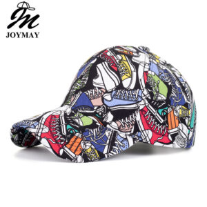Wholesale Spring New Graffiti Outdoor Sun Protection Sun Hat Spring and Autumn High-grade Printed Hard Top Baseball Cap B1167