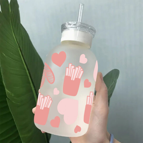 Wholesale Uv Transfer Sticker Glass Cup UV DTF Wraps 16oz Cup UV DTF Wraps