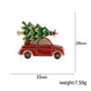 Wholesale fashion creative design Christmas tree brooch s