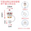 Wholesale Cute Animal Stereo Straw Cap Water Cup Straw Cover Dust-proof Straw Decorative Cap Reusable Straw Plug