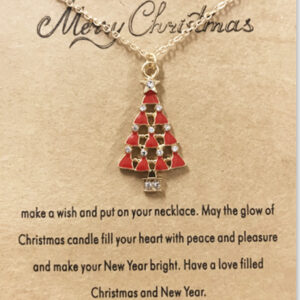 6522 Christmas Tree Gold Card