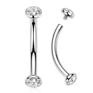 Titanium Natural Color Double-headed 3mm Drill / 1.2*12mm