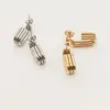 Wholesale Ion Plating (IP) Geometric 304 Stainless Steel Elegant Simple Style Commute Waterproof Non Tarnish Ear Studs
