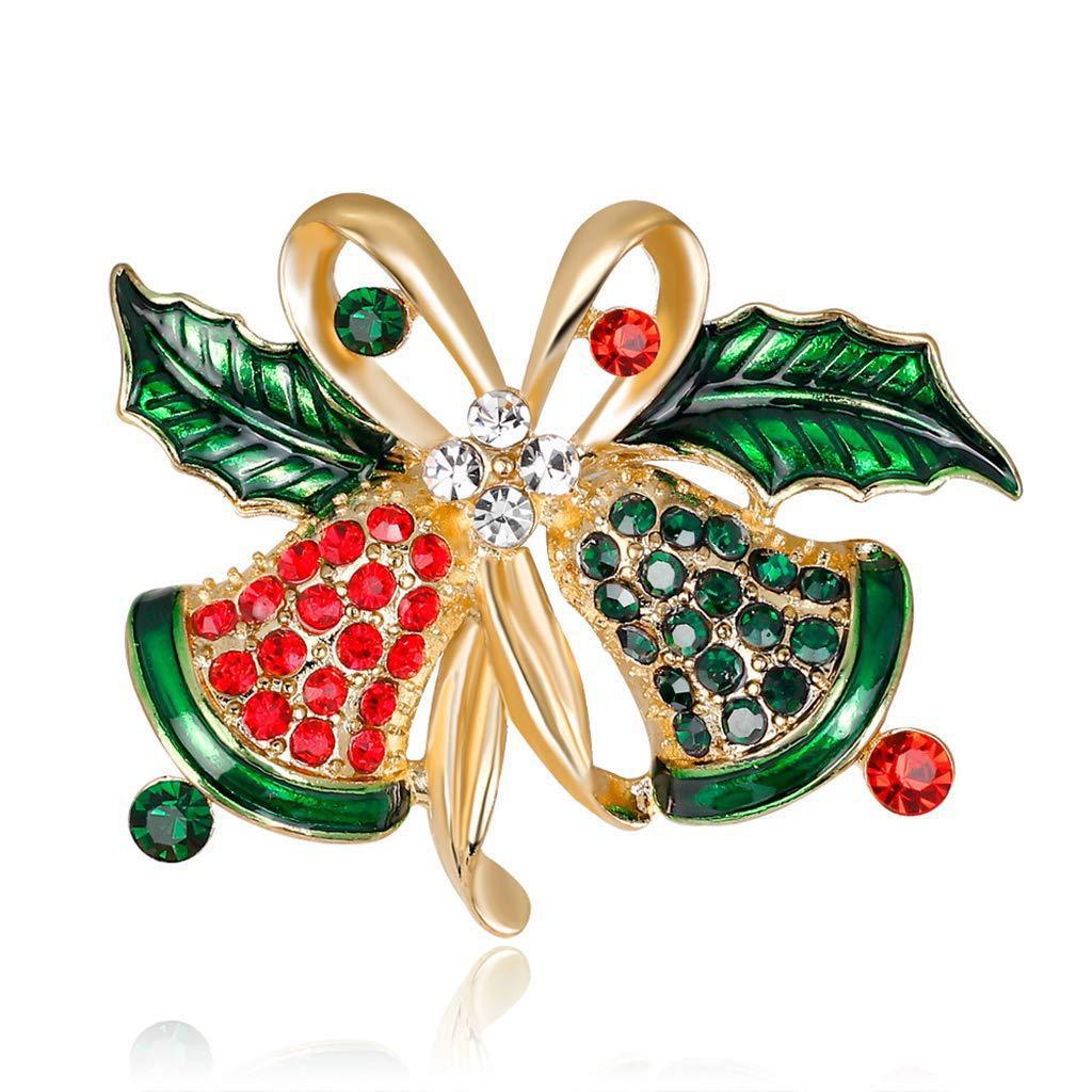 Wholesale Christmas bell brooch