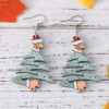 oly-38bacb7ea24c6f268733d1849f02d84e Wholesale Christmas dog Christmas tree pendant earrings